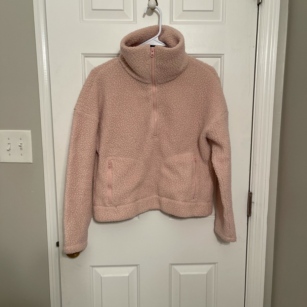 J. Crew Half-Zip Fleece Pullover - Picture 2 of 9